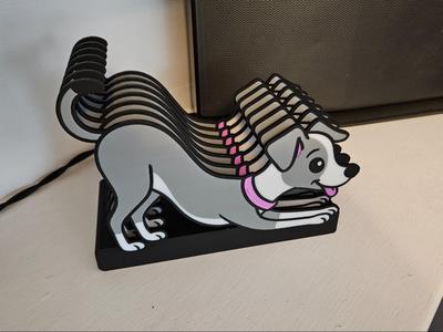 Italian Greyhound Mail/Bill Organizer