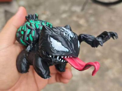 Bulbasaur--Venom Version (Colored with markers)