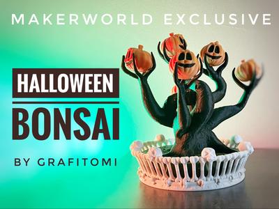 Halloween Bonsai