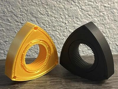 Wankel Rotor - Double Sided Features!