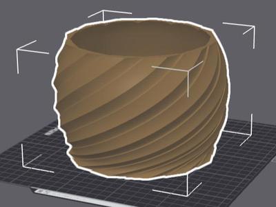 Spiral Pot