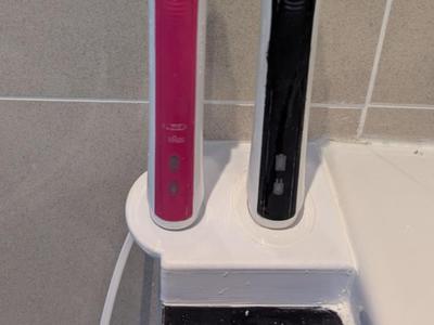 Braun Oral-B Dual toothbrush charging stand