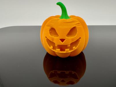 damaged pumpkin, real look, 