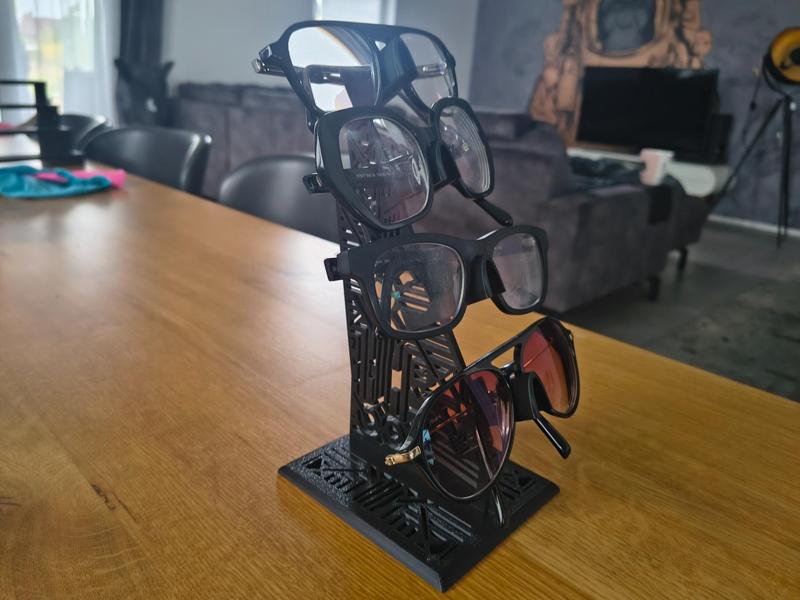 Art Deco Glasses Display Stand – for 4 Glasses