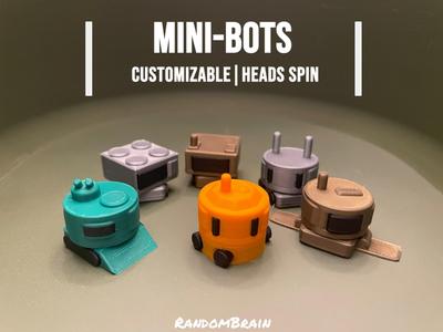Mini-Bots, Customizable Mini Robot Friends!