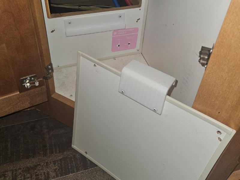 Under Sink Hot Water Bypass Access, Winnebago 29VE
