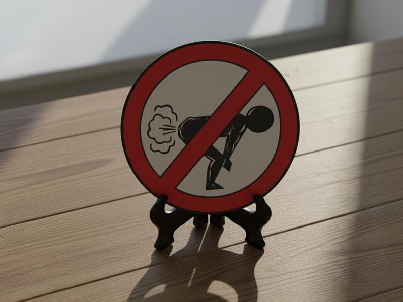 Sign - No Farts Allowed