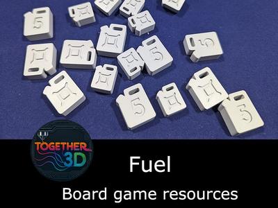 Fuel - board game resource token