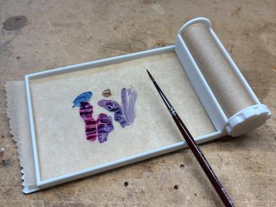 Reloadable Paint Palette