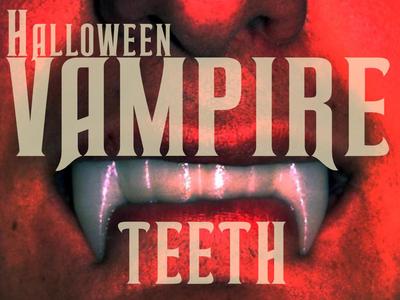 Halloween Vampire Teeth