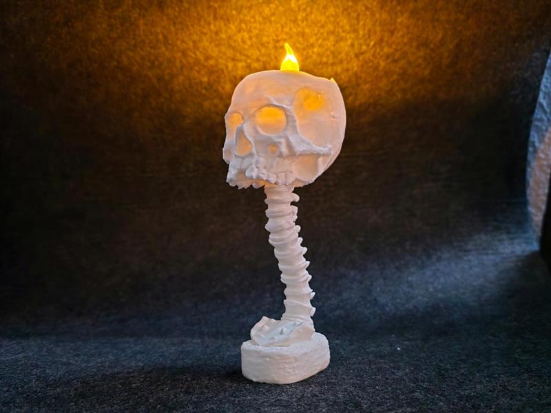 Skull & Spaine - Tea Light
