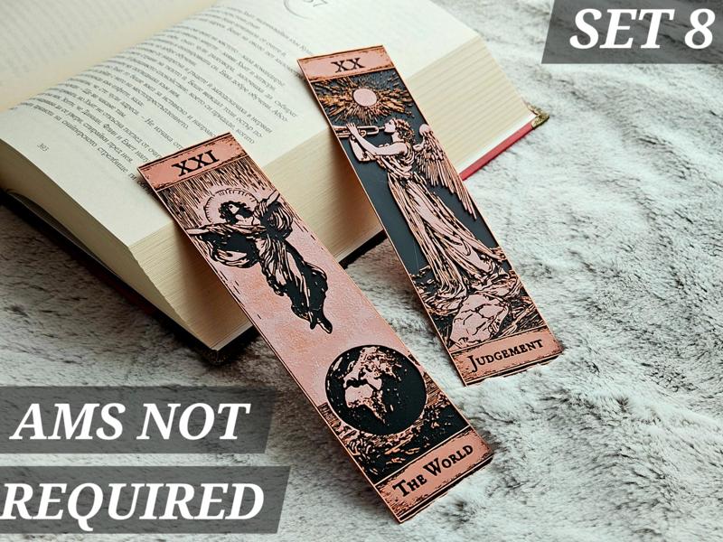 Tarot Bookmarks - (Set 8 Major Arcana)