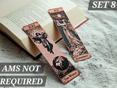 Tarot Bookmarks - (Set 8 Major Arcana)