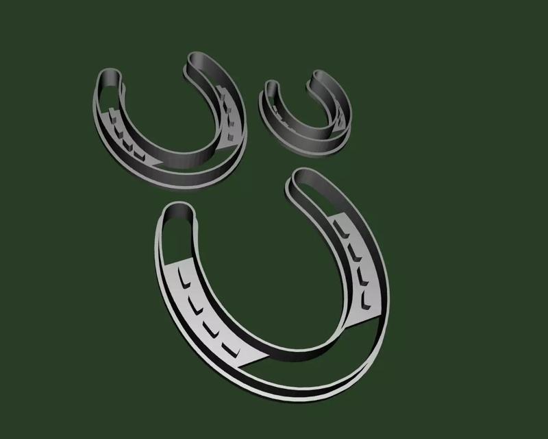 Horseshoes Cookie Cutter Set