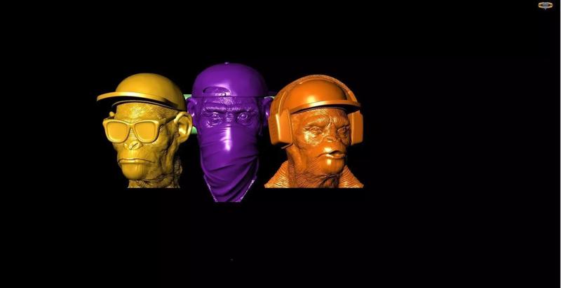 3 monkey no speak no listen no seen