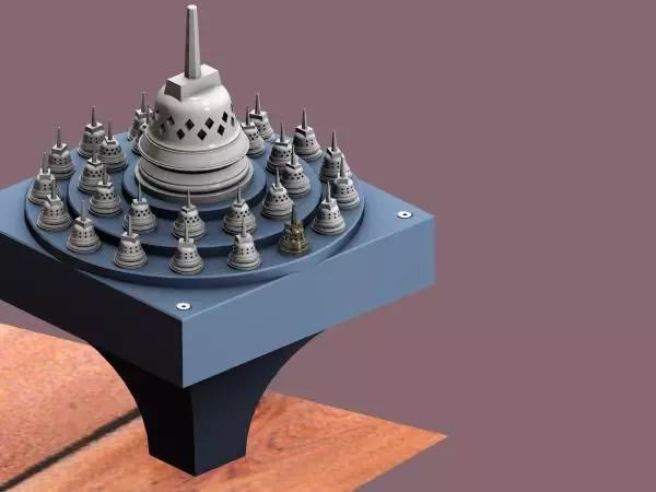 Borobudur Tample Light Miniature