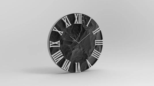 60 cm wall clock  rock model