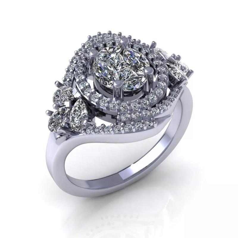 Precious Woman Engagement Ring