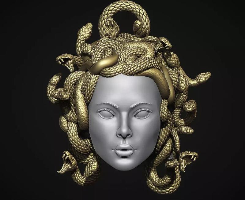 MEDUSA GORGON PENDANT