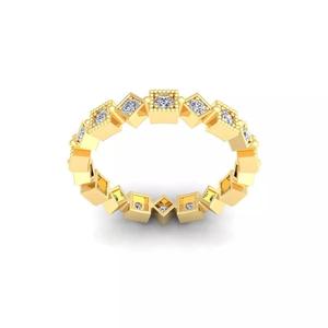 Woman Engagement Ring 3d Model and Render 42