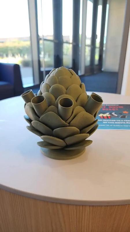 Desktop Artichoke Pen or Pencil Holder
