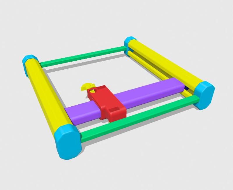 XY stabilizer for people with motor disabilities