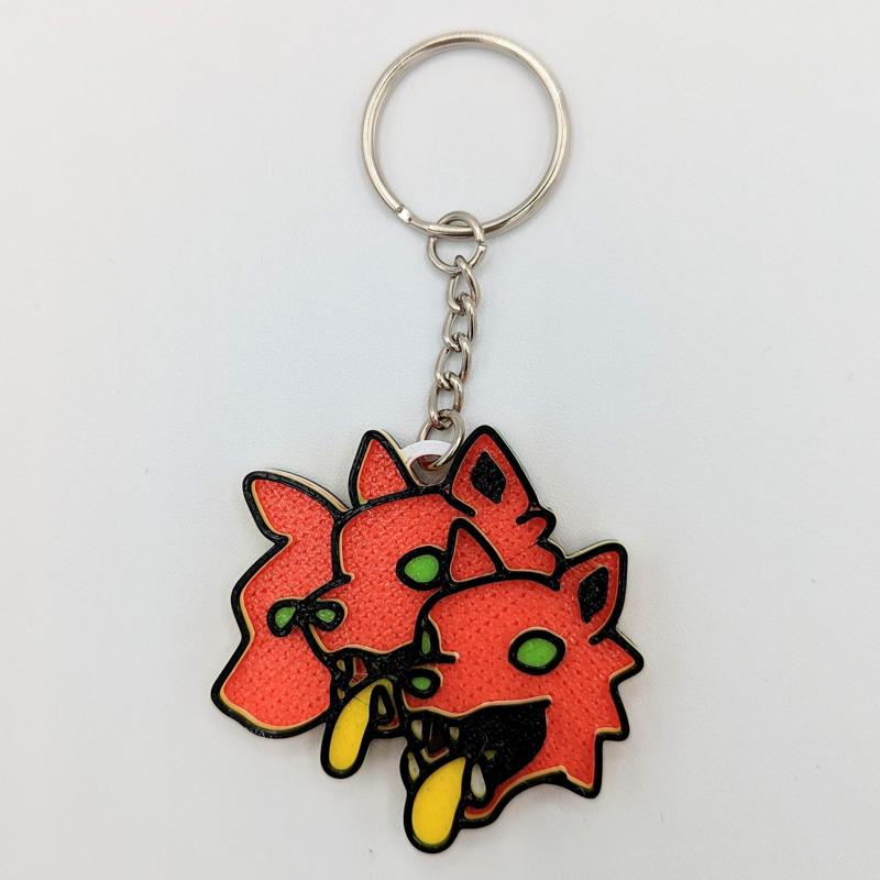 Cerberus - Hades keychain single-extruder print