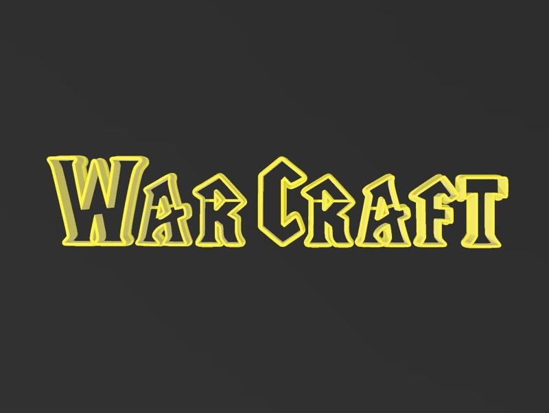 War Craft, set of letters 40mm