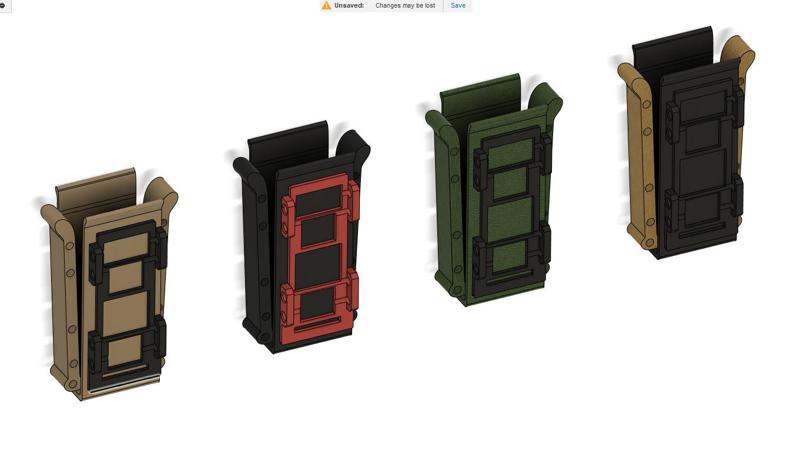 AIRSOFT HandGun MAG HOLSTER POUCH