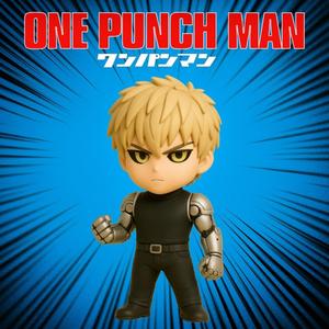 Genos One punch man chibi figure