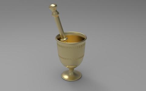 Brass Mortar