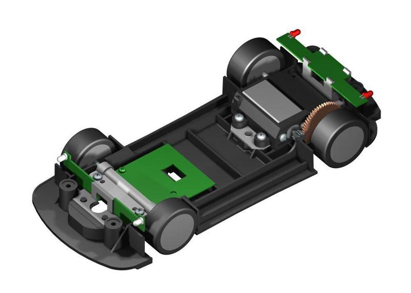 Carrera D124 Mercedes-Benz SLS AMG GT3 Chassis