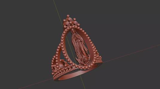 Solitario Virgen Guadalupe