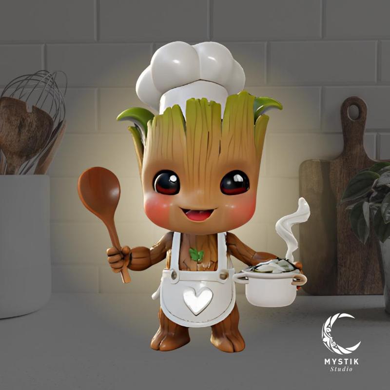 Groot Chef - The cutest and tastiest version of the most lovable guardian