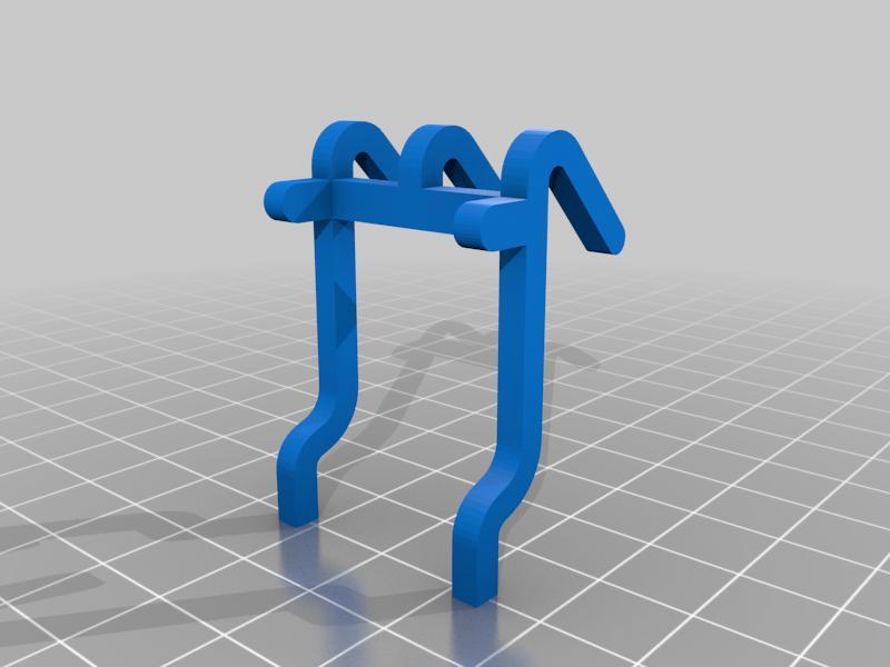 assortment for pegboard. Surtido de soportes para tablero perforado.