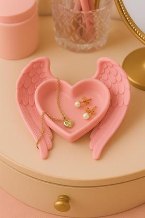 Heart Wing Jewelry Tray – Angelic Catch-All Holder