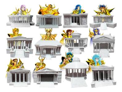 Saint Seiya - Sanctuary Collection: 12 Zodiac Temples, Clock Tower & Pope’s Hall (Patriarch’s Temple)