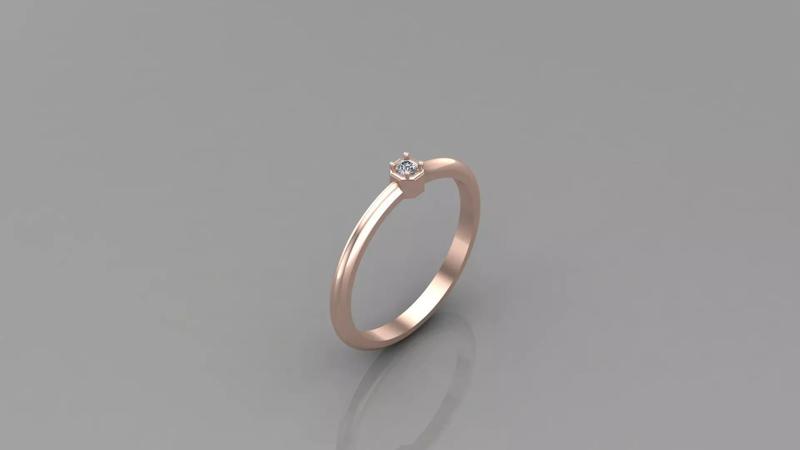 solitaire ring design for women SR46