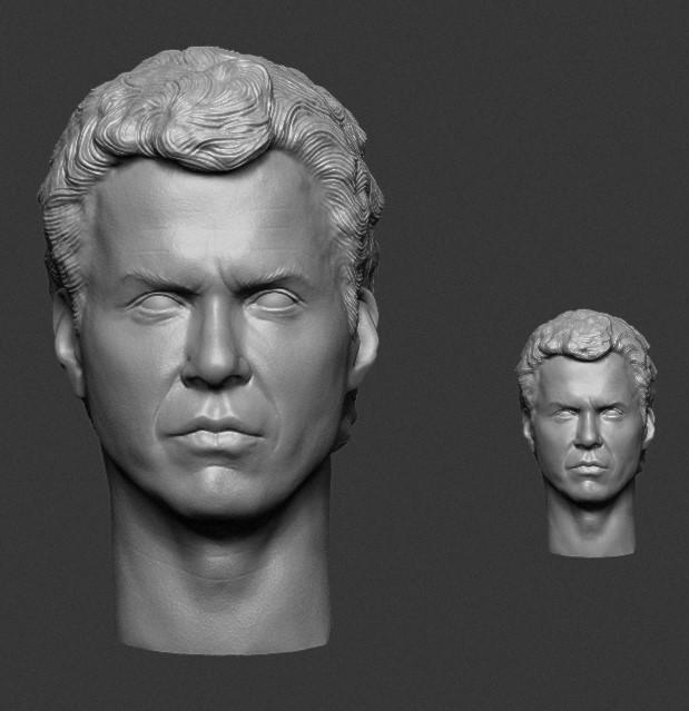 1/6 1/12 Batman 1989 Michael Keaton Bruce Wayne Batman Returns headsculpt