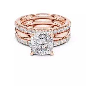 Solitaire Ring 3dm stl renders animation videos details