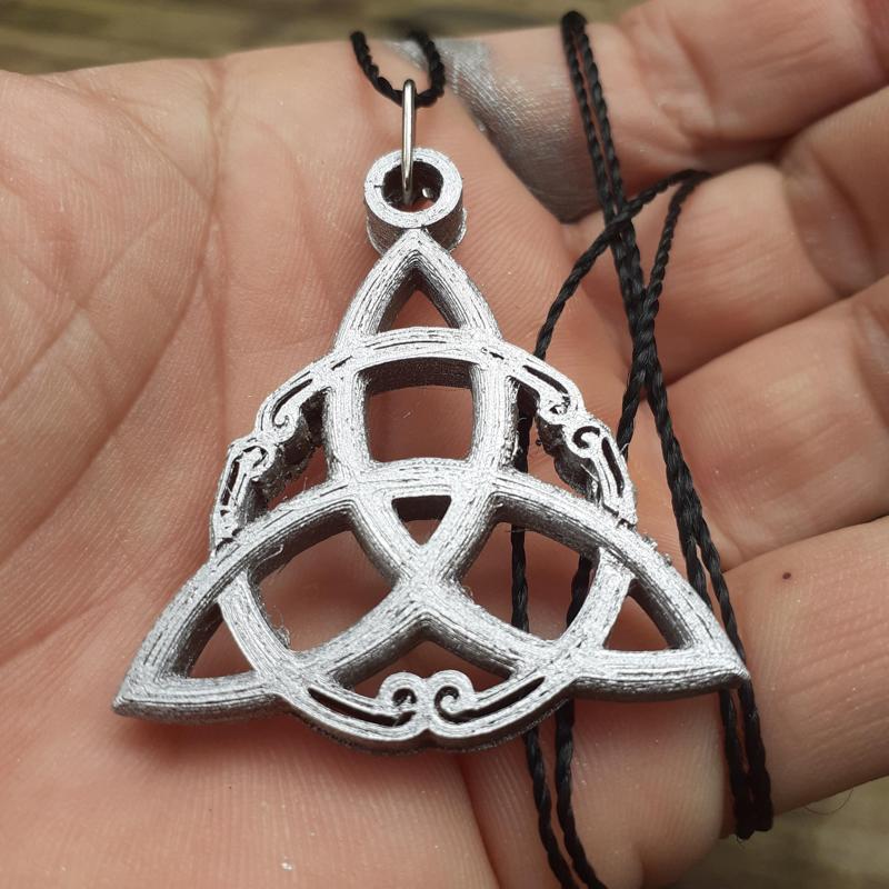 Triquetra - Celtic Symbol #2 - Necklace
