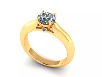 Solitaire Ring R007