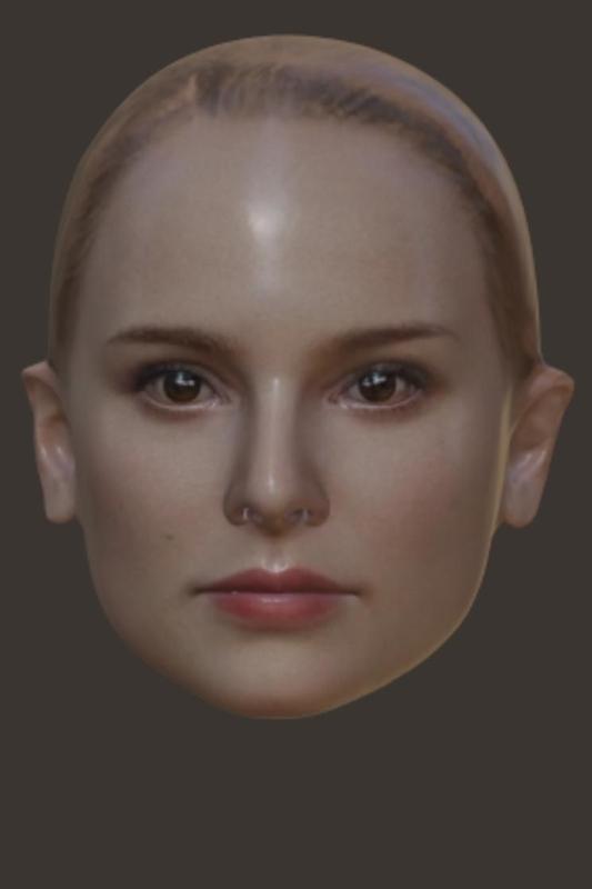 NATALIE PORTMAN - THOR - MARVEL  - PHOTOGRAPHIC QUALITY FOR FULL COLOR PRINT AND PRINT SINGLE COLOR - HEAD FOR ACTION FIGURES, MARVEL LEGENDS, DC COMICS, 6 INCHES