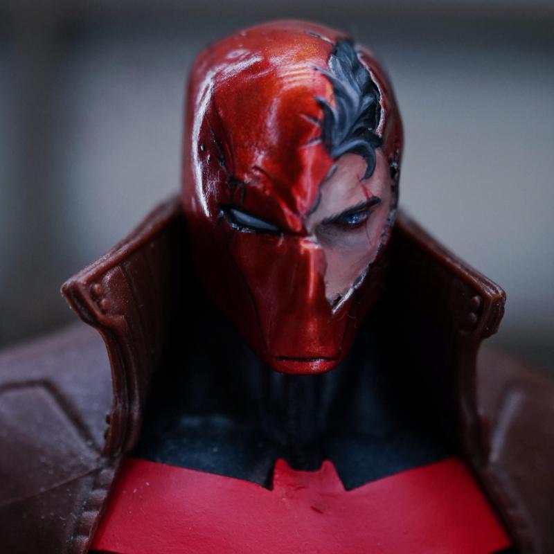1/12 Red Hood figure head scuplt for Mcfarlane Toys