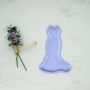 Wedding Dress Cookie Cutter