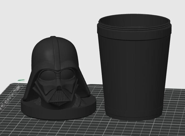 Darth Vader Star Wars Milkshake Tumbler