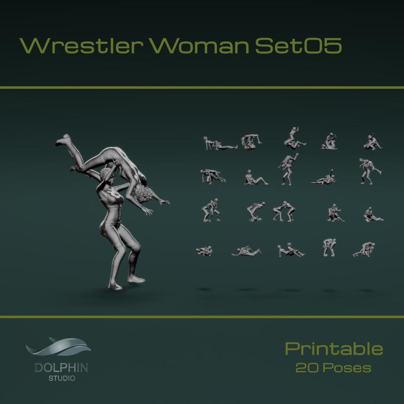 Wrestler Woman Set05