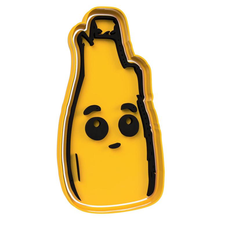 FORTNITE PEELY BRICK BANANA COOKIE CUTTER FORTNITE BANANA FIGURE