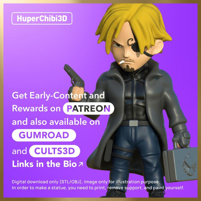 HuperFusion - Sanji x Nick Fury