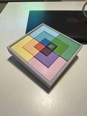 montessori geometric place game